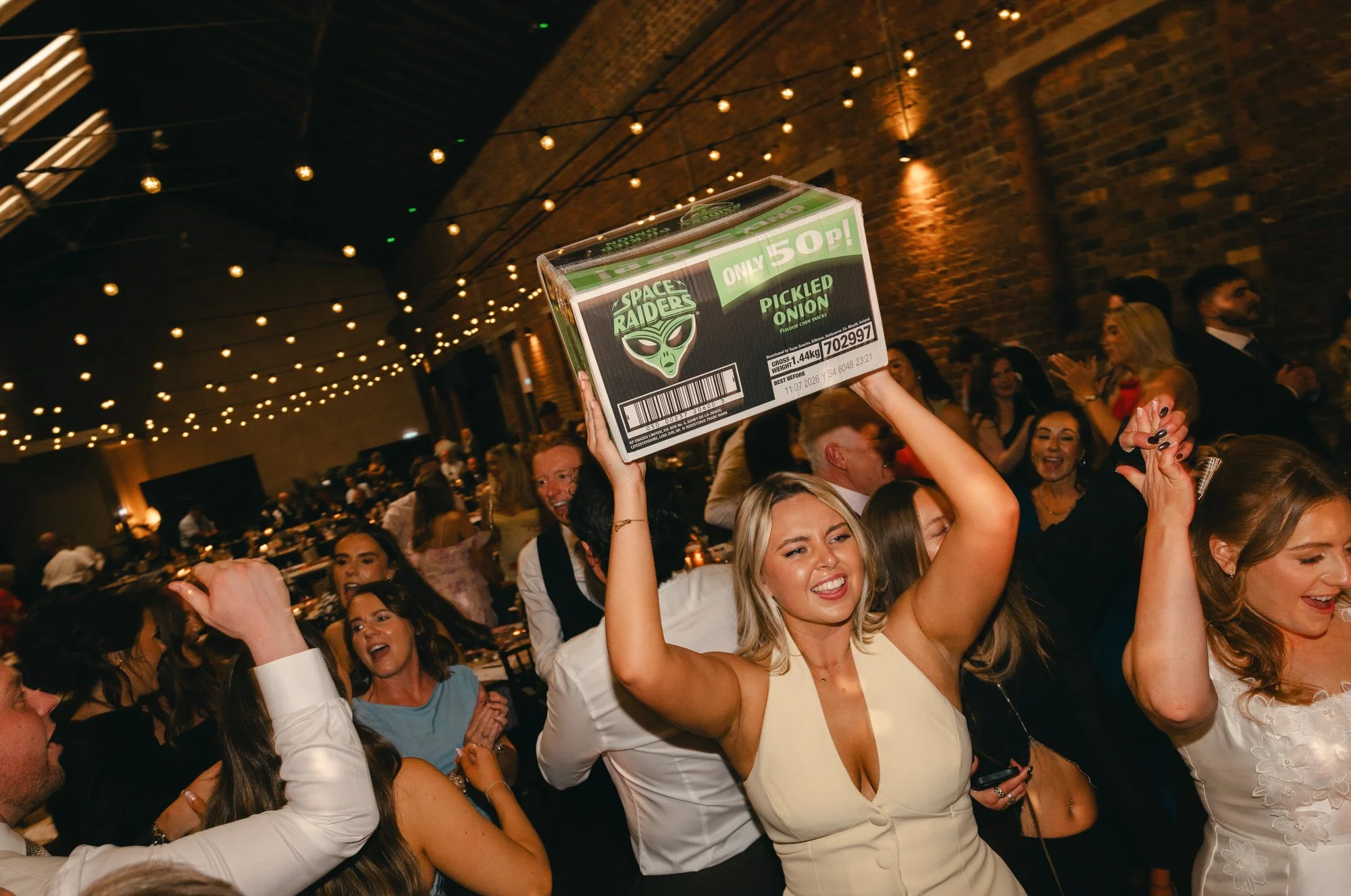 Tartan Entertainment leading the wedding party in Glasgow
