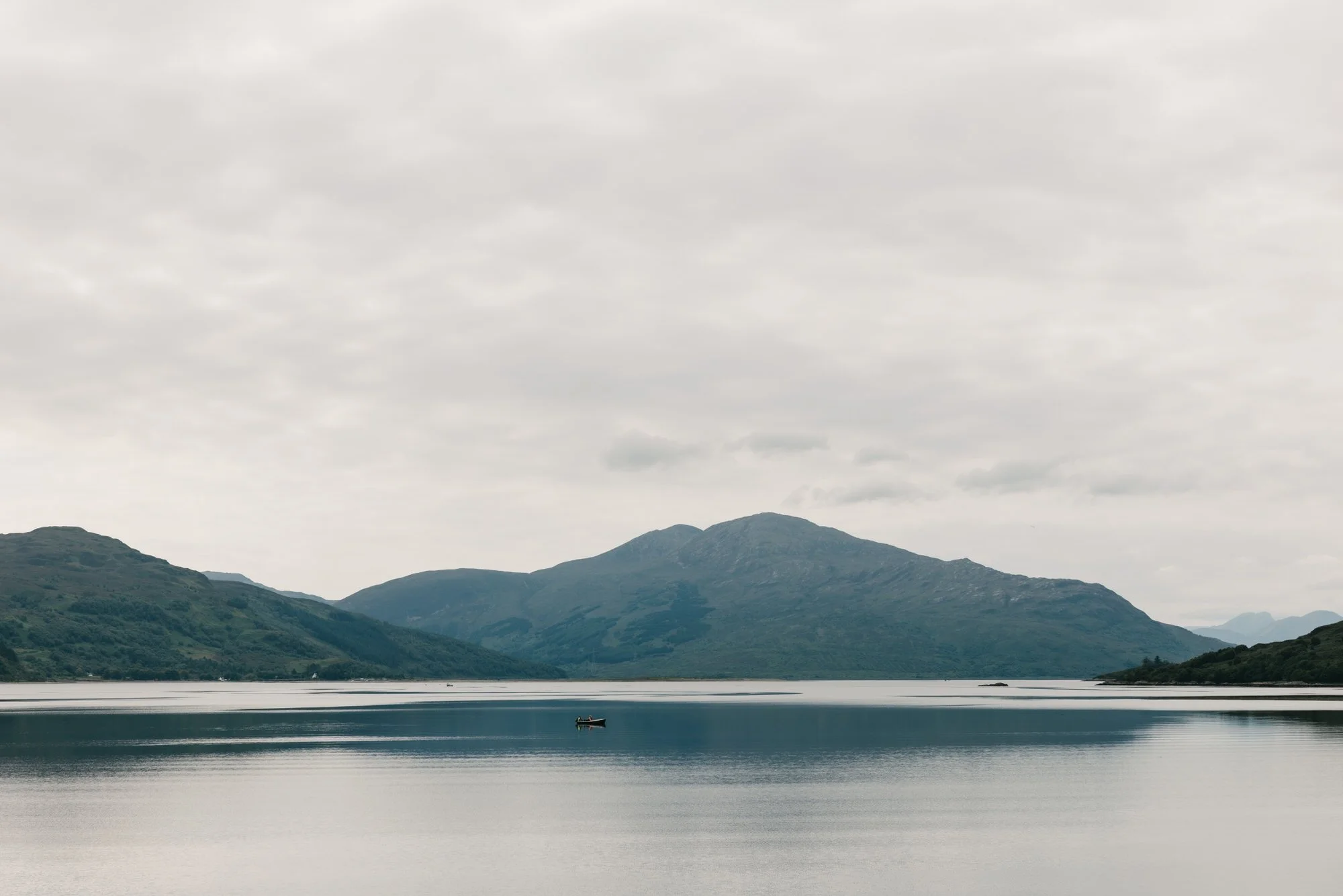 Intimate elopement details at Eilean Donan Castle in the Highlands
