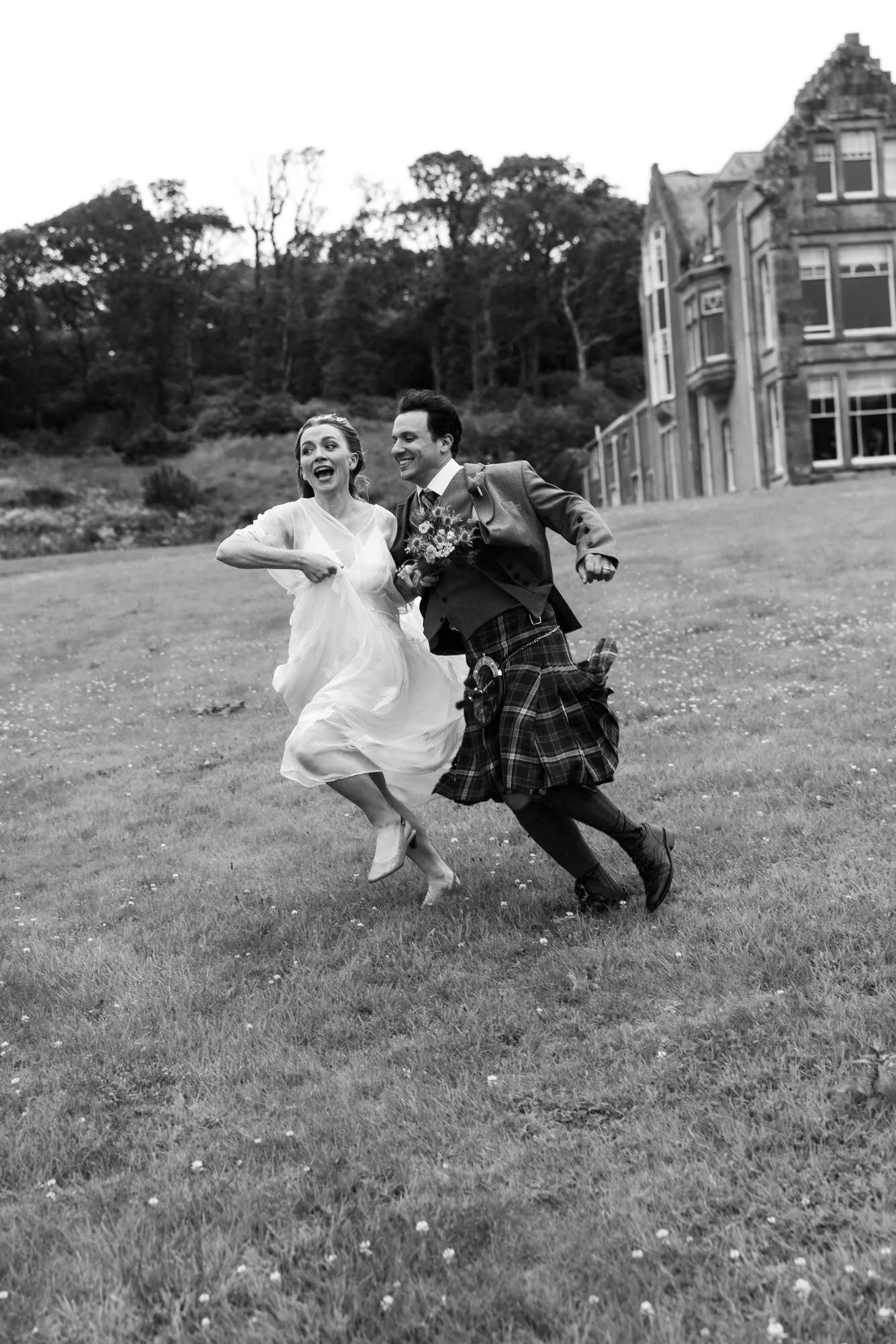 An Australian Wedding at Ronachan House on the Kintyre Coast