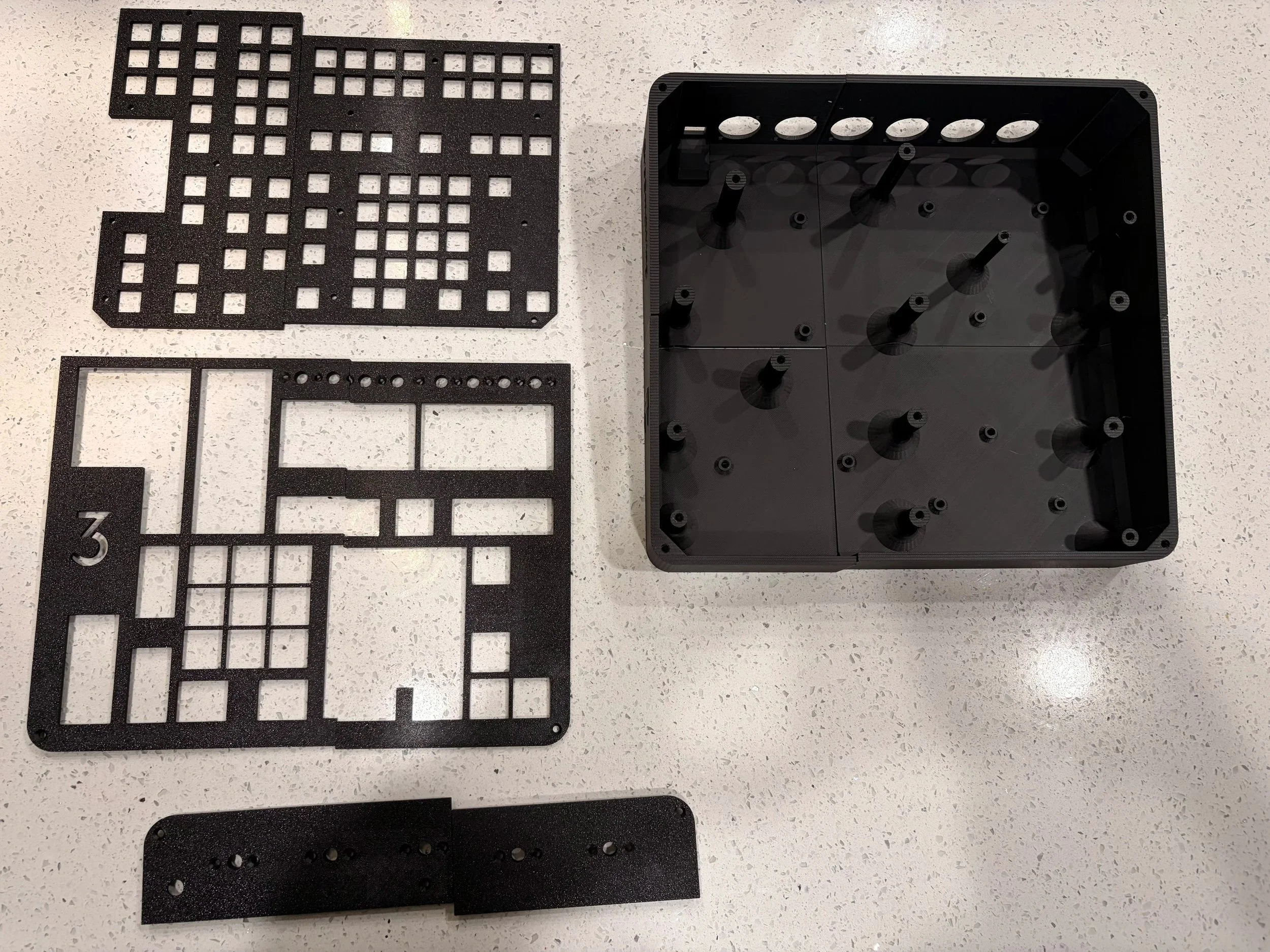 custom ma3 command wing 3D printed casing 