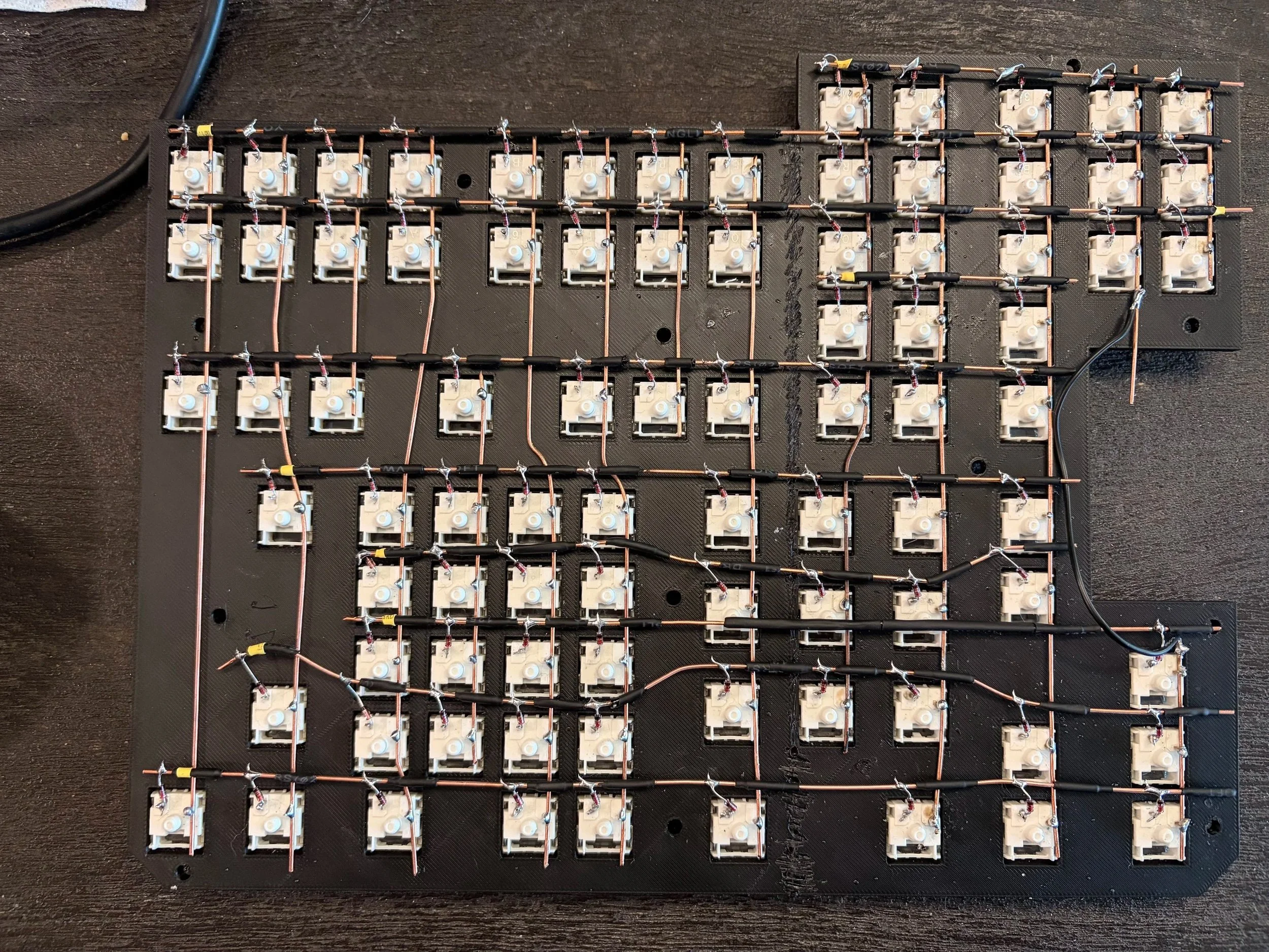 custom ma3 command wing matrix keyboard wired 2