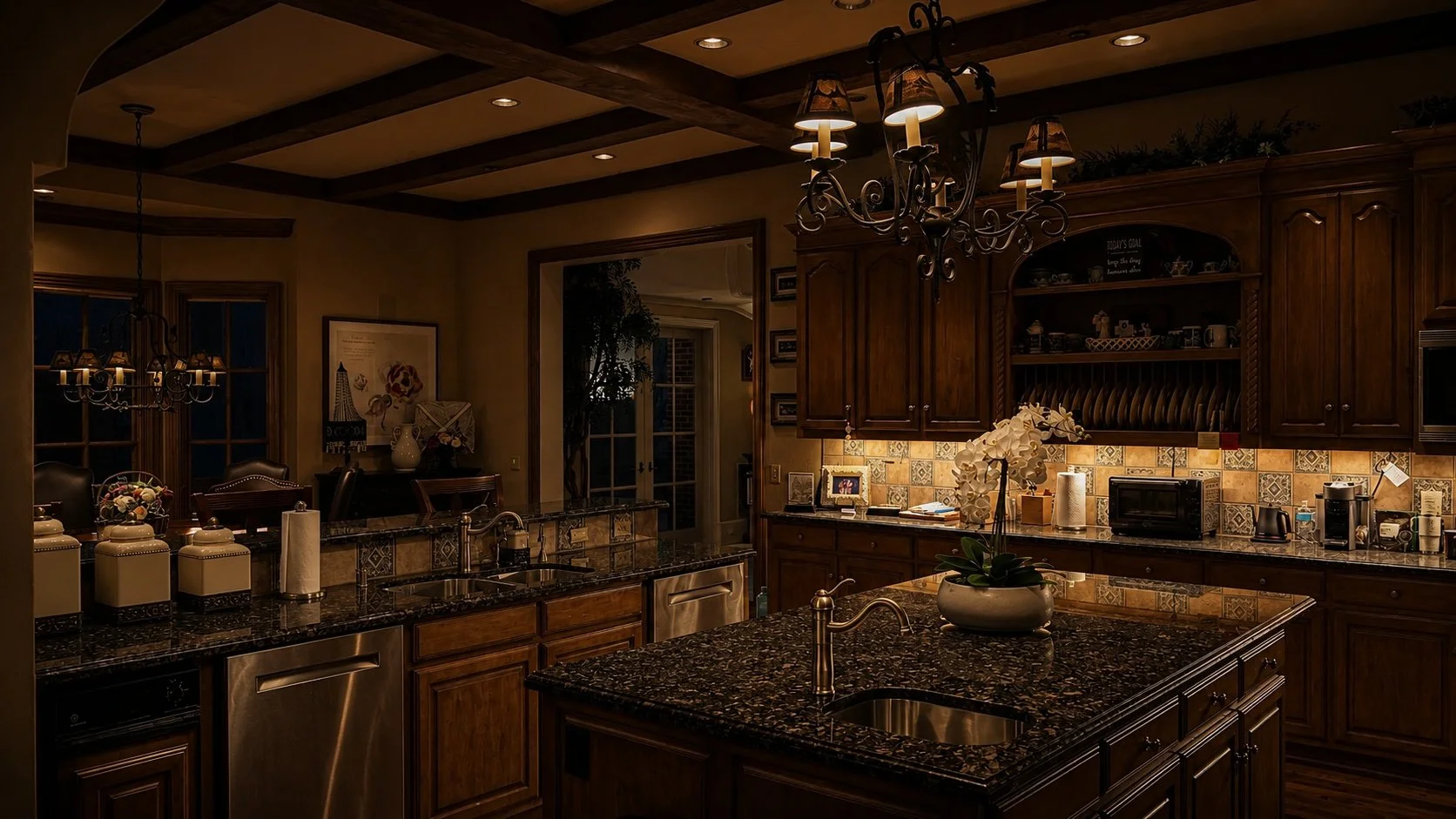 Minimal Lighting for use when keeping the lights down is ideal