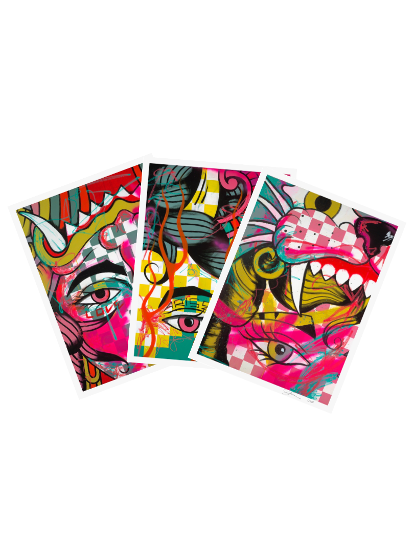 SET OF 3 - SELF LOVE ARISE PRINTS