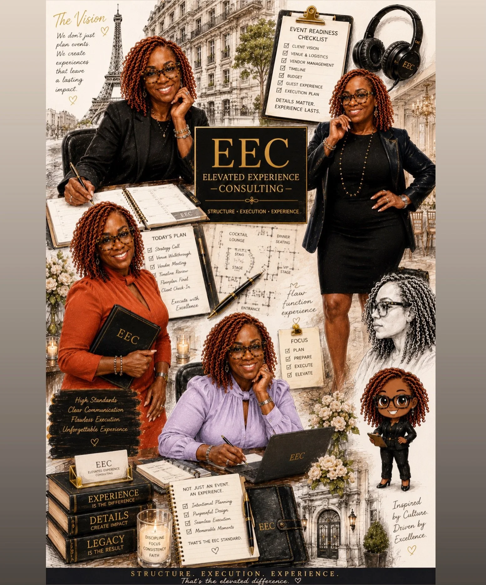 Great experiences don&rsquo;t happen by accident.

Behind every successful event, meeting, or stakeholder engagement is preparation, communication, coordination, and execution.

At Elevated Experience Consulting, I help organizations strengthen the s