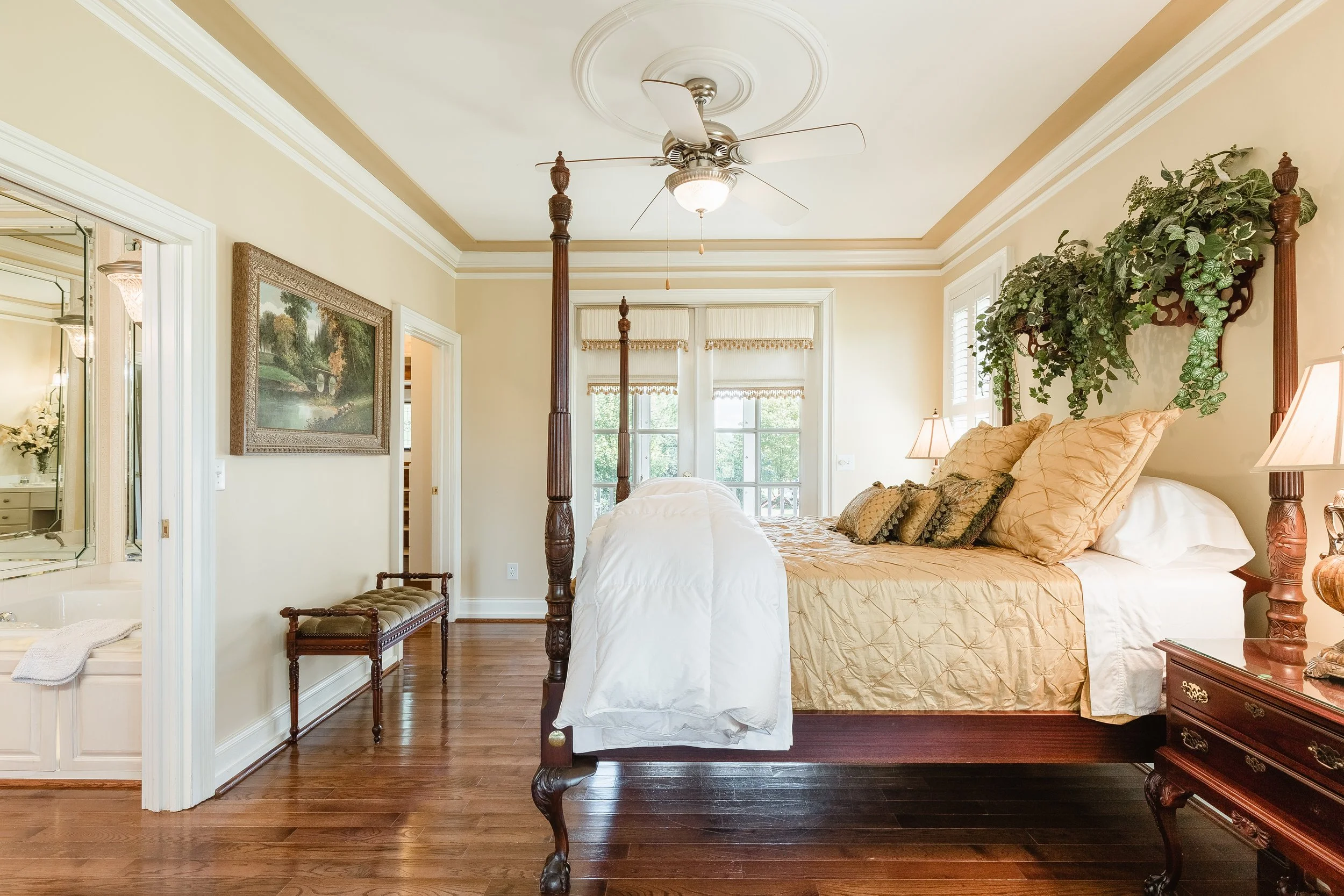 primary bedroom design airbnb