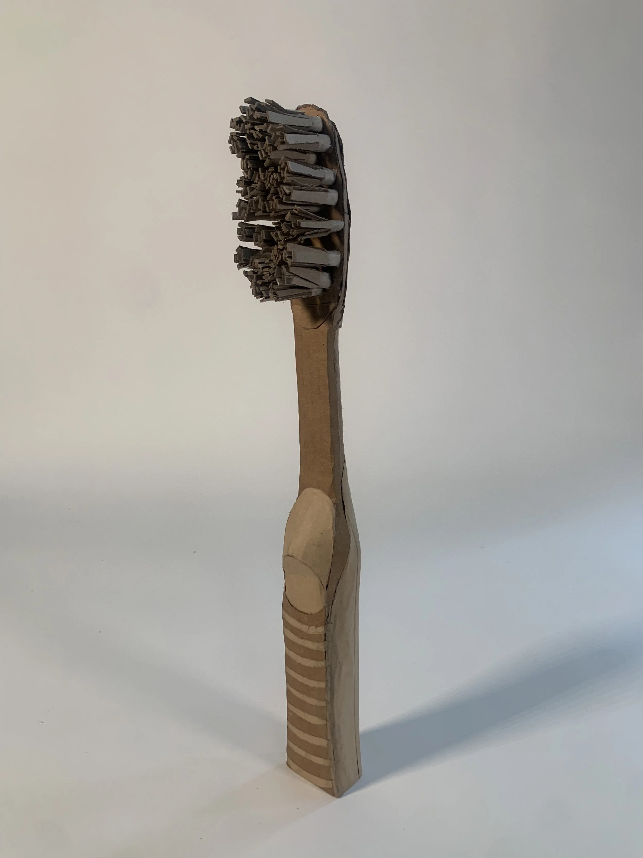 "Tooth Brusher"
19" x 3" x 5"
Carboard
2023