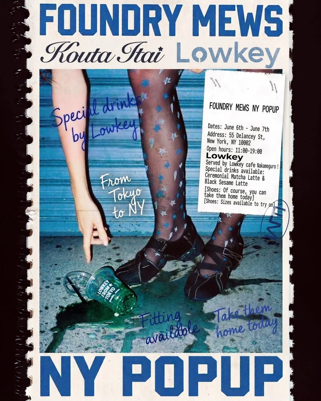 FOUNDRY MEWS, Lowkey & Kouta Itai Pop-Up