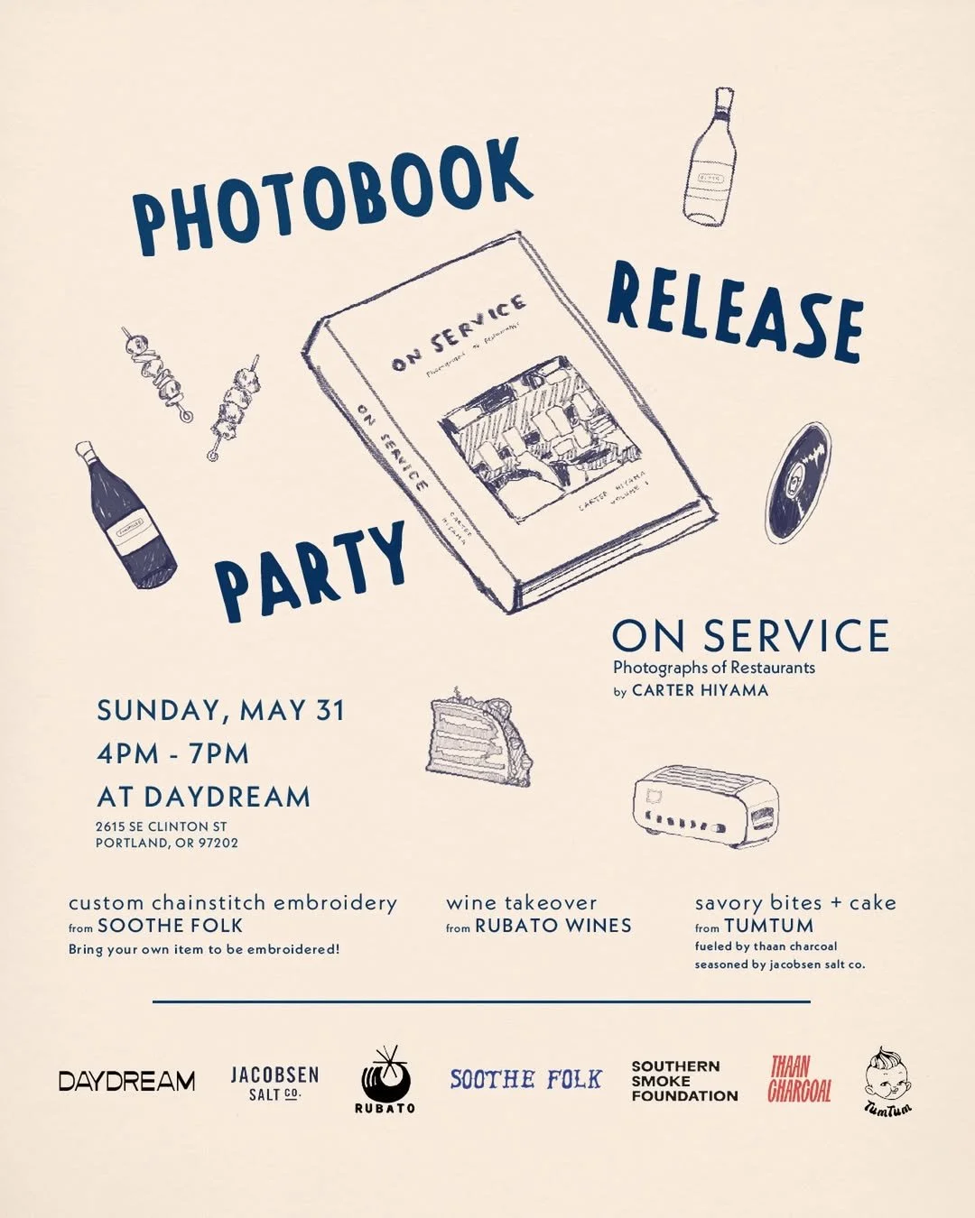 On Service: Photographs of Restaurants Release