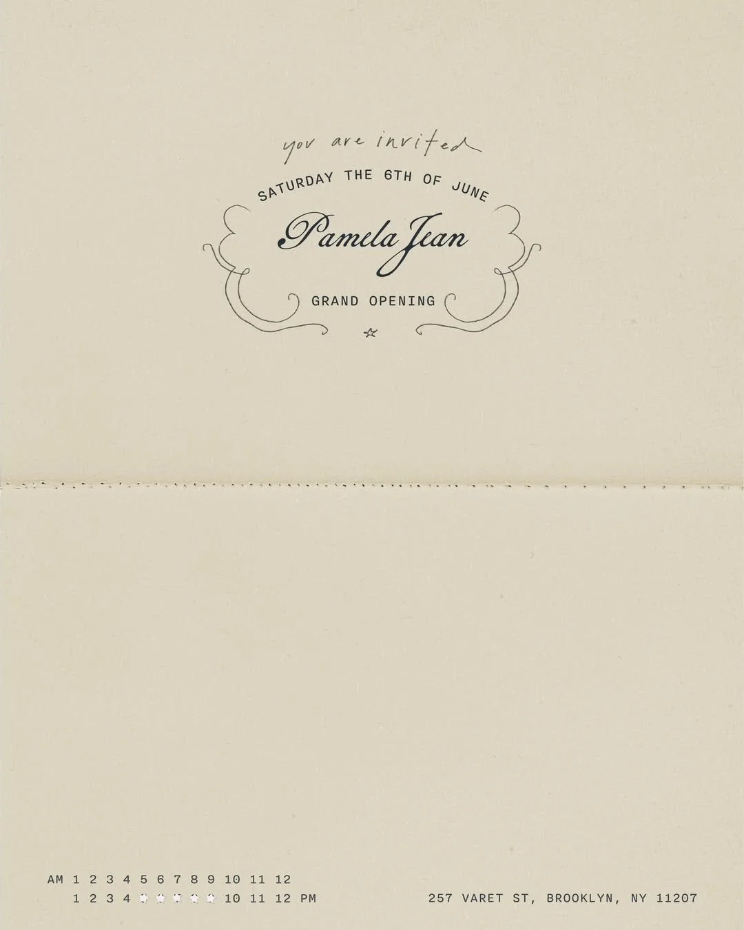 Pamela Jean Grand Opening 