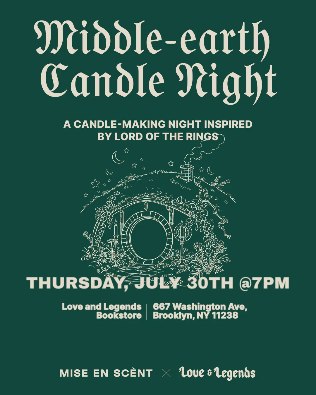 Middle-earth Candle Night at Love & Legends