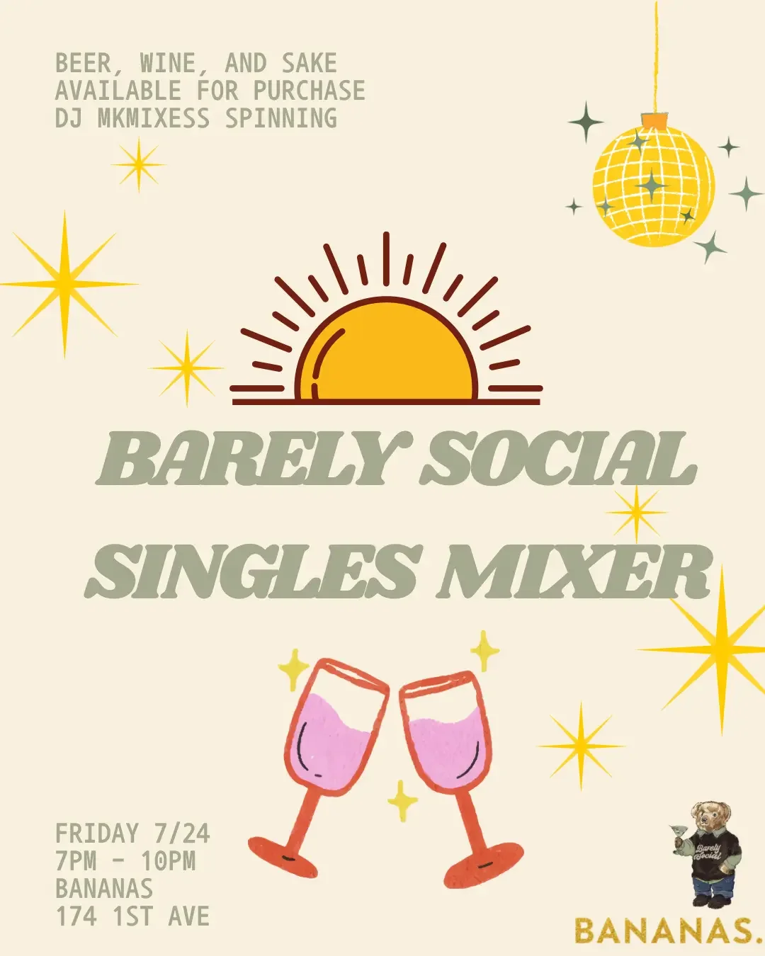 Barely Social: Single’s Mixer