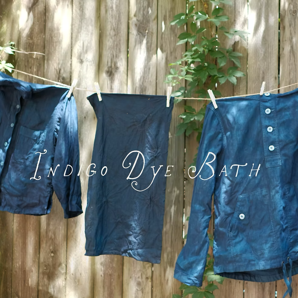 Community Indigo Dye Bath
