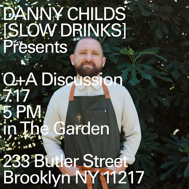Q&amp;A with Slow Drinks' Danny Childs