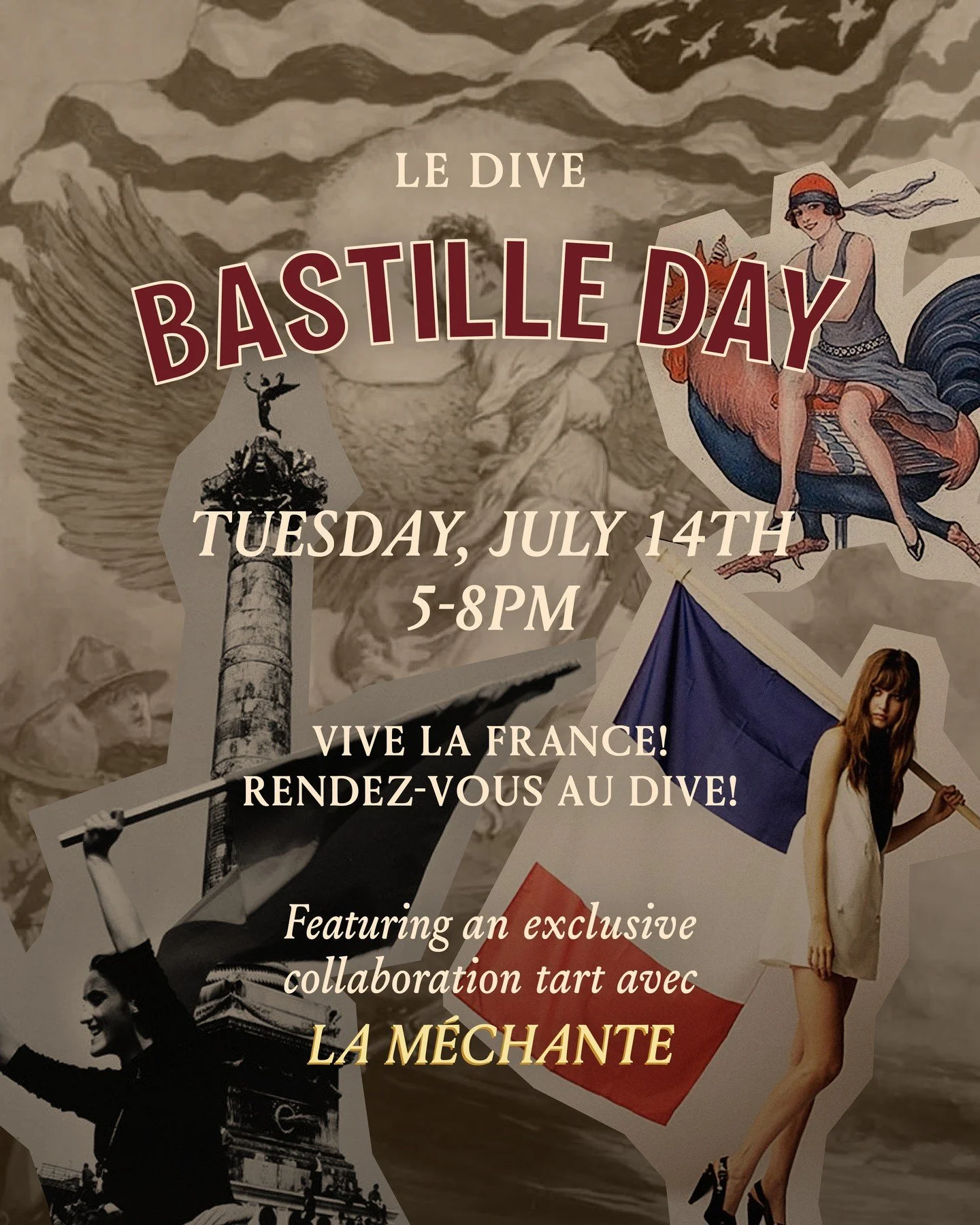 Bastille Day chez Le Dive.⁠