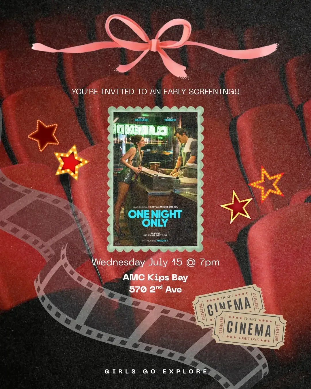 GIRL'S EARLY SCREENING: ONLY WITH YOU