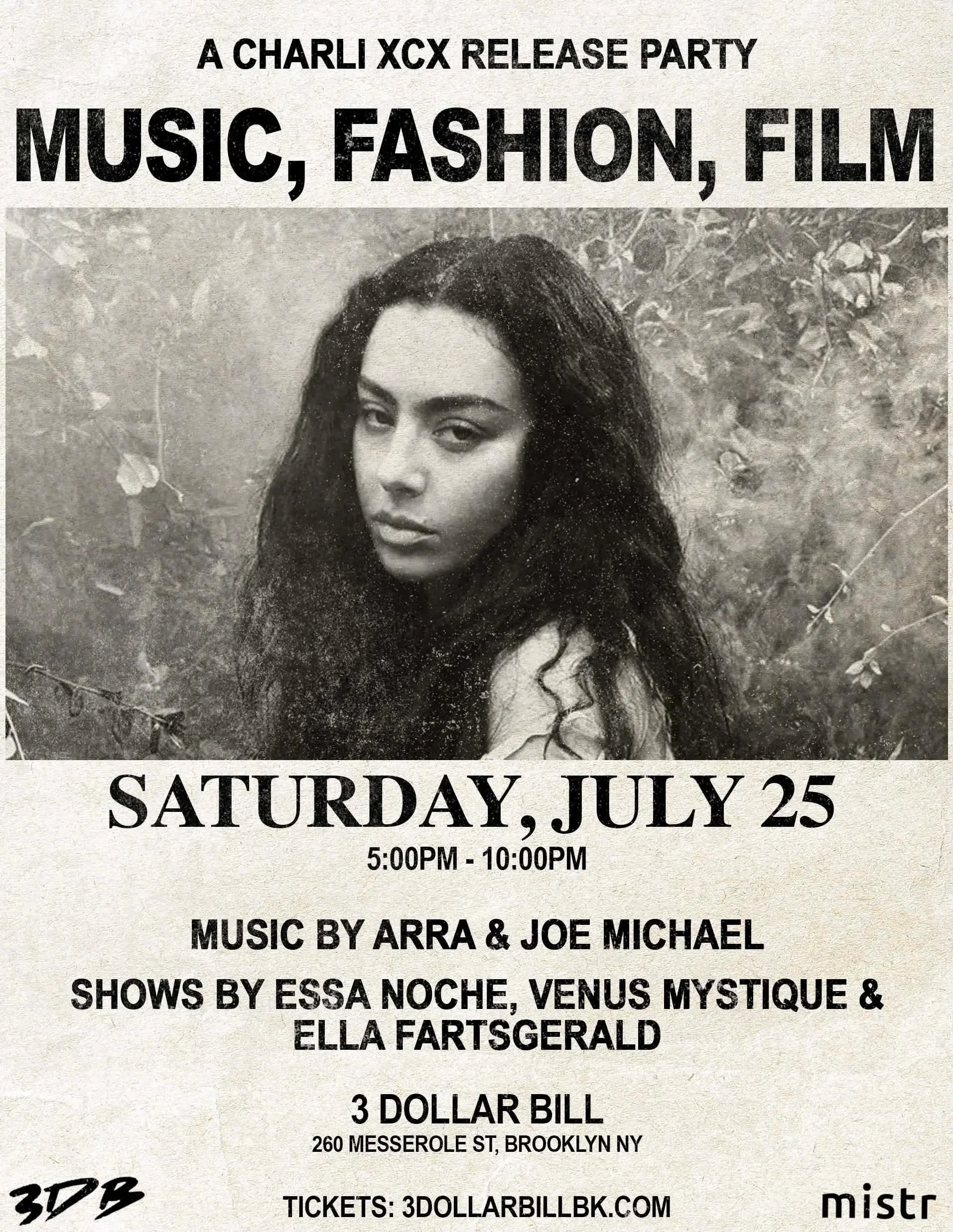 Charli XCX Release Party