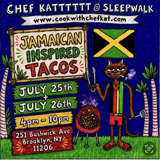 CHEF KATTTTTT JAMAICAN INSPIRED TACOS
