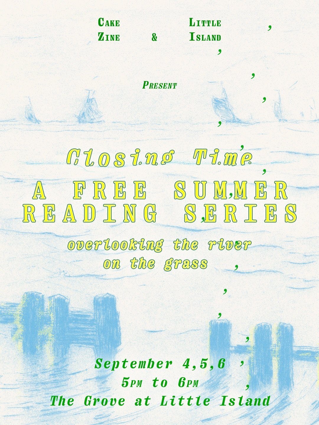 Cake Zine Summer Reading Series: Little Island