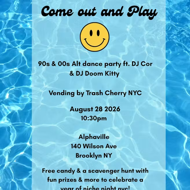 Niche Night: Come Out and Play!