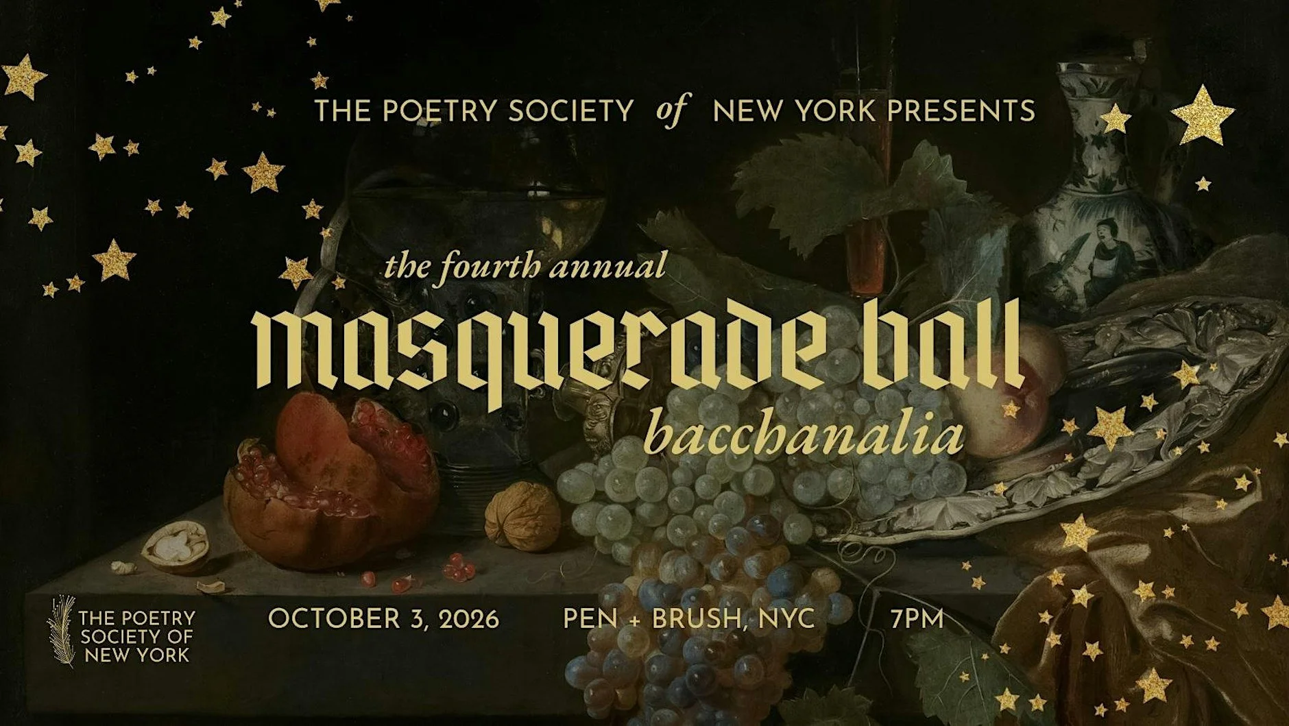 PSNY's Fourth Annual Masquerade Ball: Bacchanalia