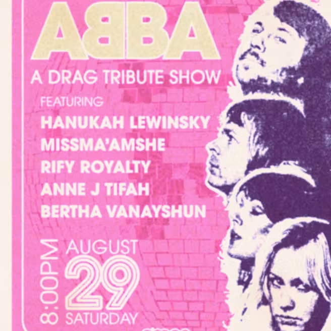 ABBA • A Drag Tribute Show
