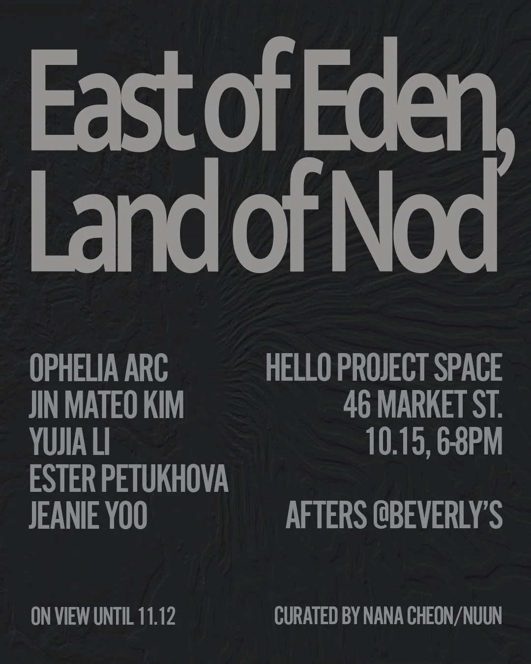 East of Eden, Land of Nod