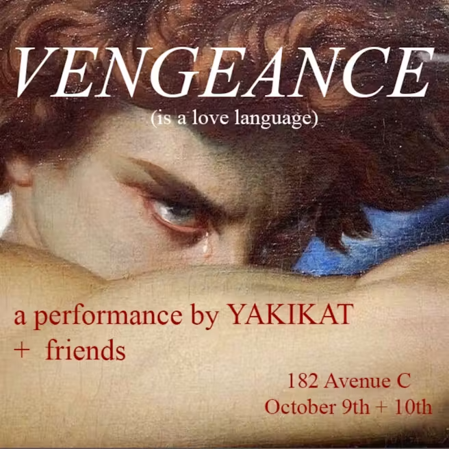VENGEANCE (is a love language)