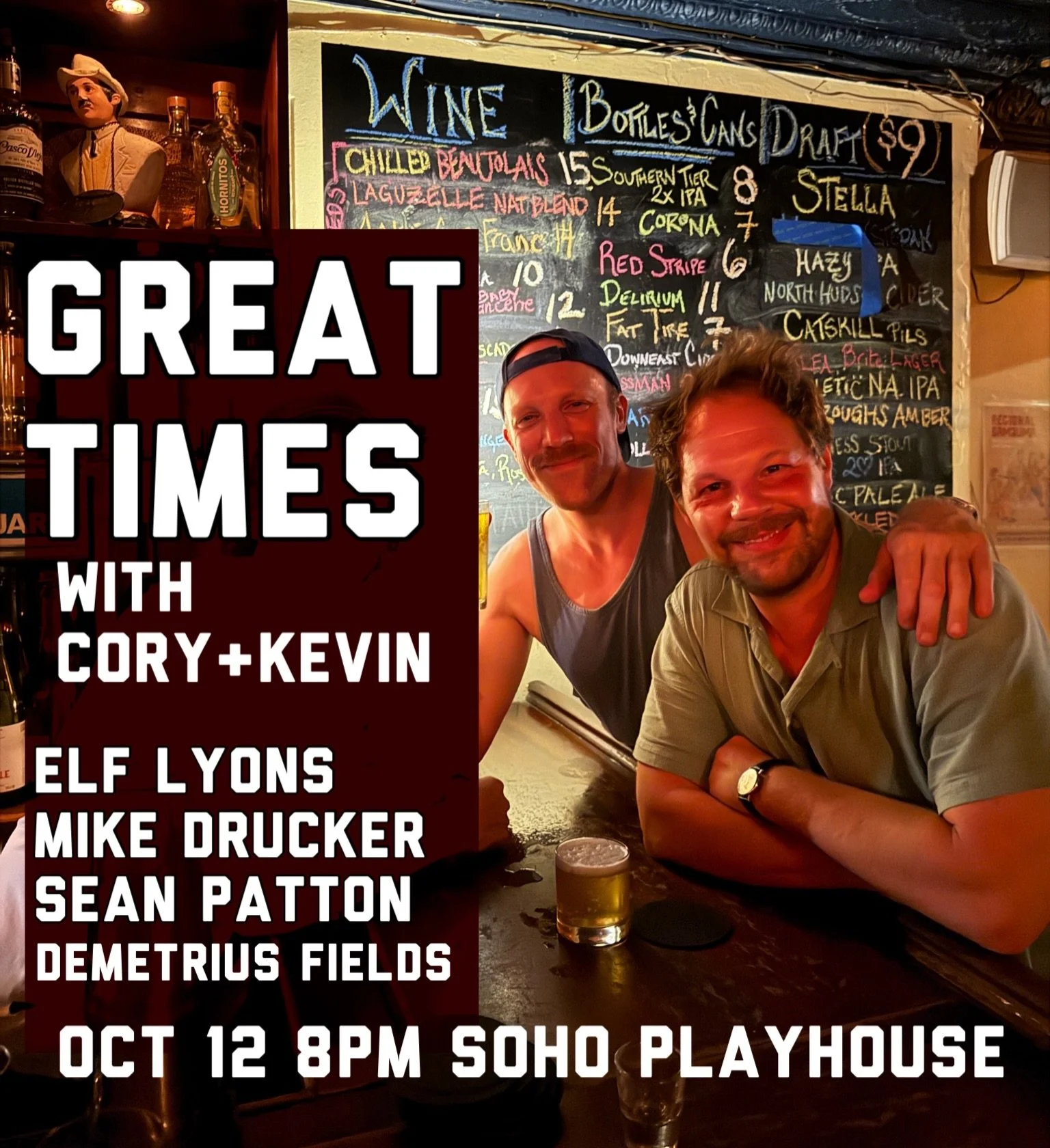 Great Times: Comedy for $15 $