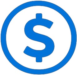Dollar sign icon