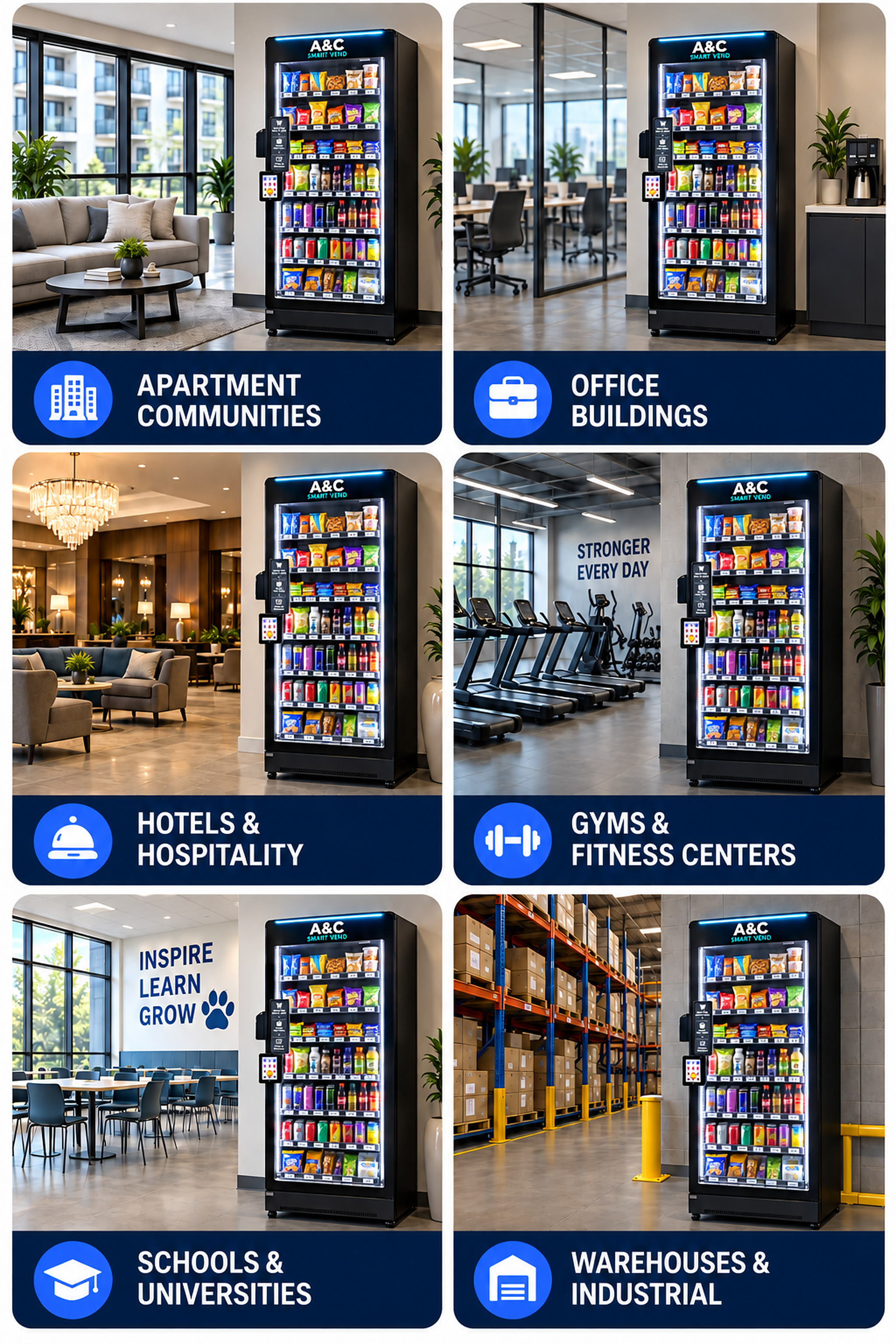 Smart Cooler, Vending, Qingo, Haha