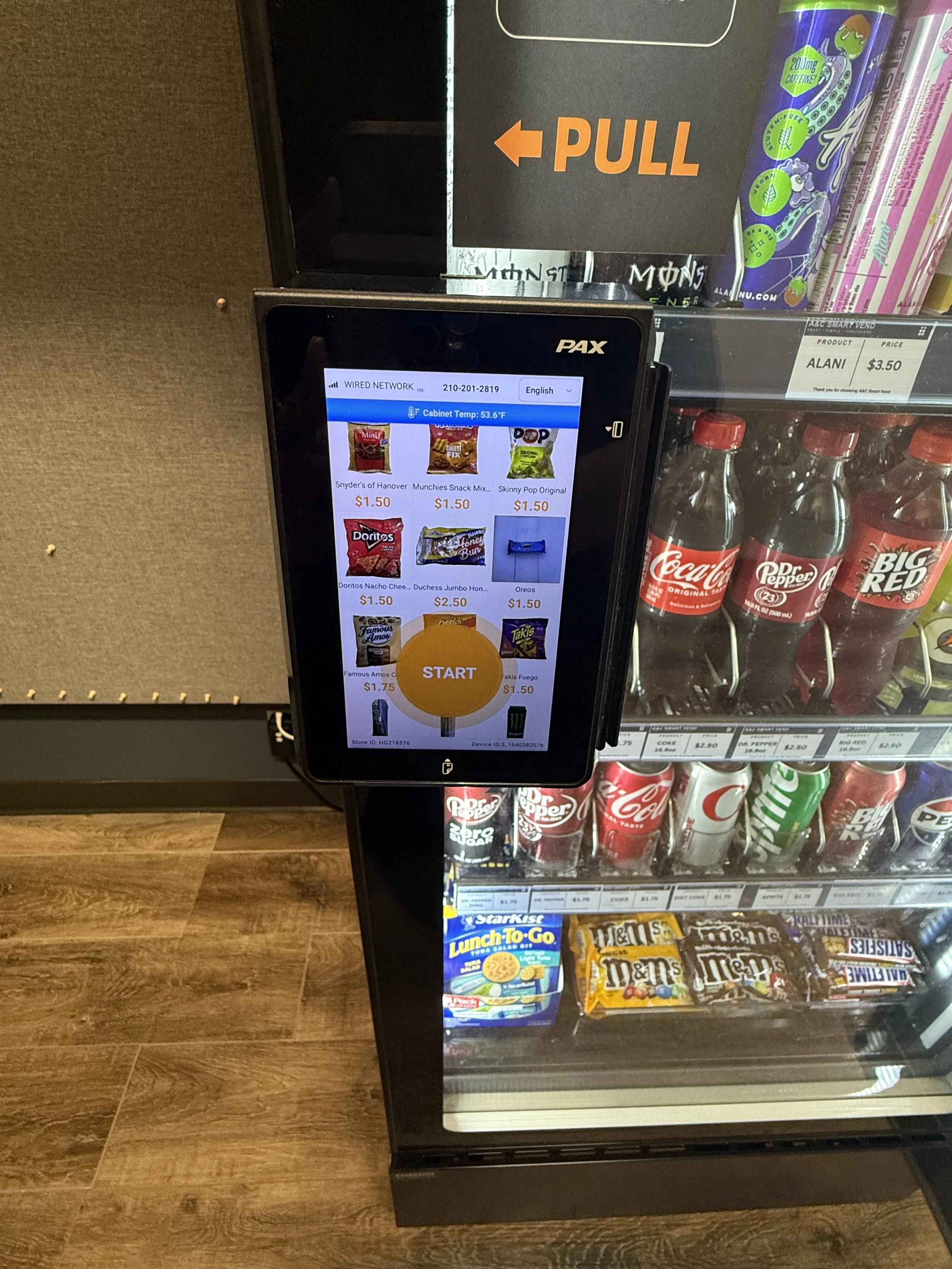 Easy-to-use touchscreen POS with chip, swipe, and tap-to-pay options.