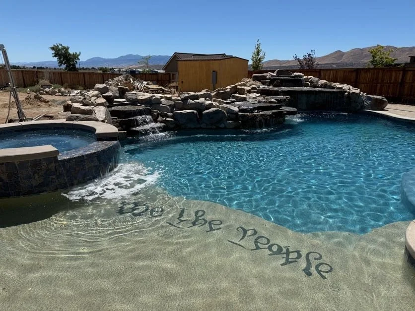 Freeform Waterfall Retreat