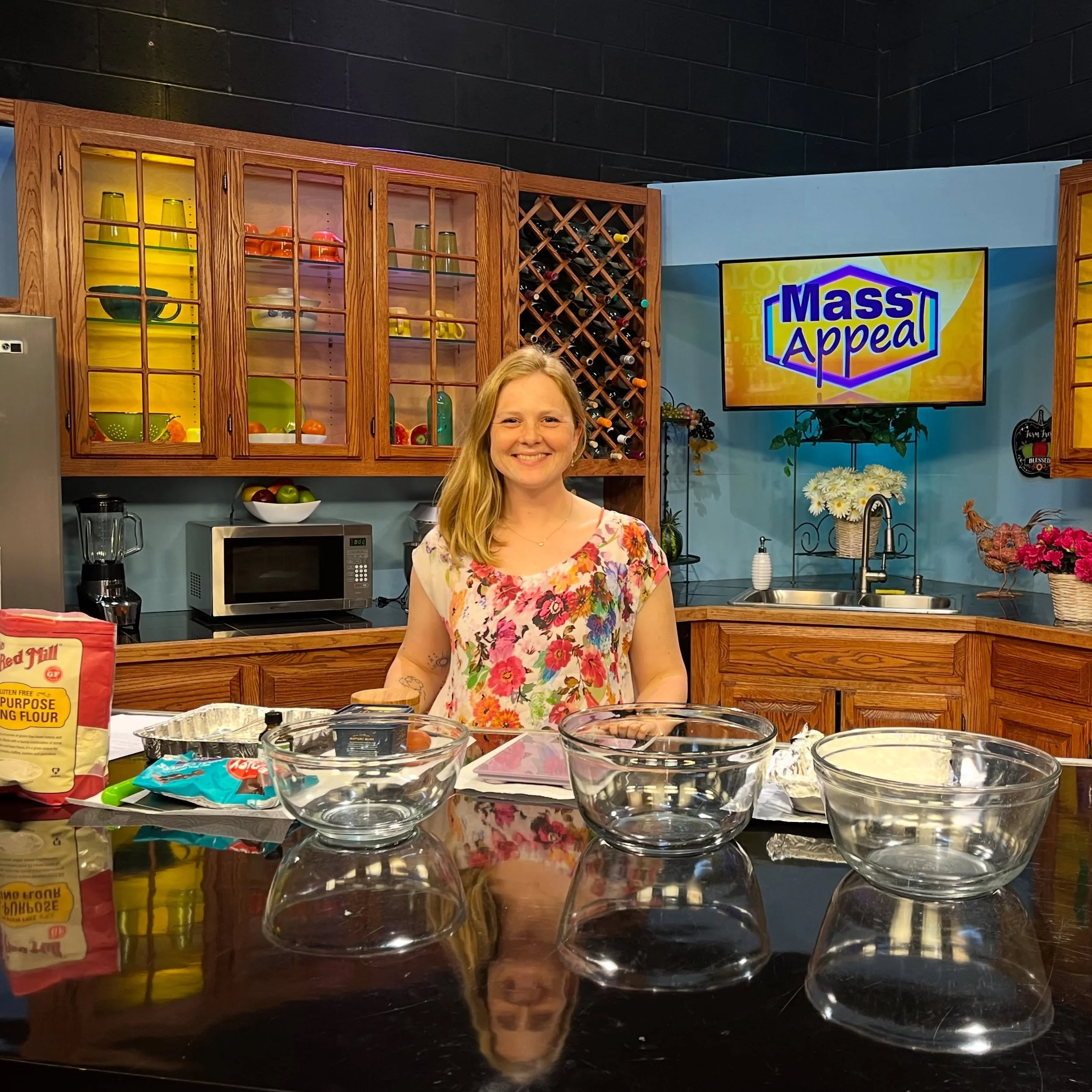Tomorrow is an exciting day! I was invited to come back on @massappealwwlp to do another live baking segment! I will be doing a live demo on how to make gluten free lemon blueberry bread 😎🍋💙🫐 Tune in to @wwlp22news between 11am-12pm or you can wa