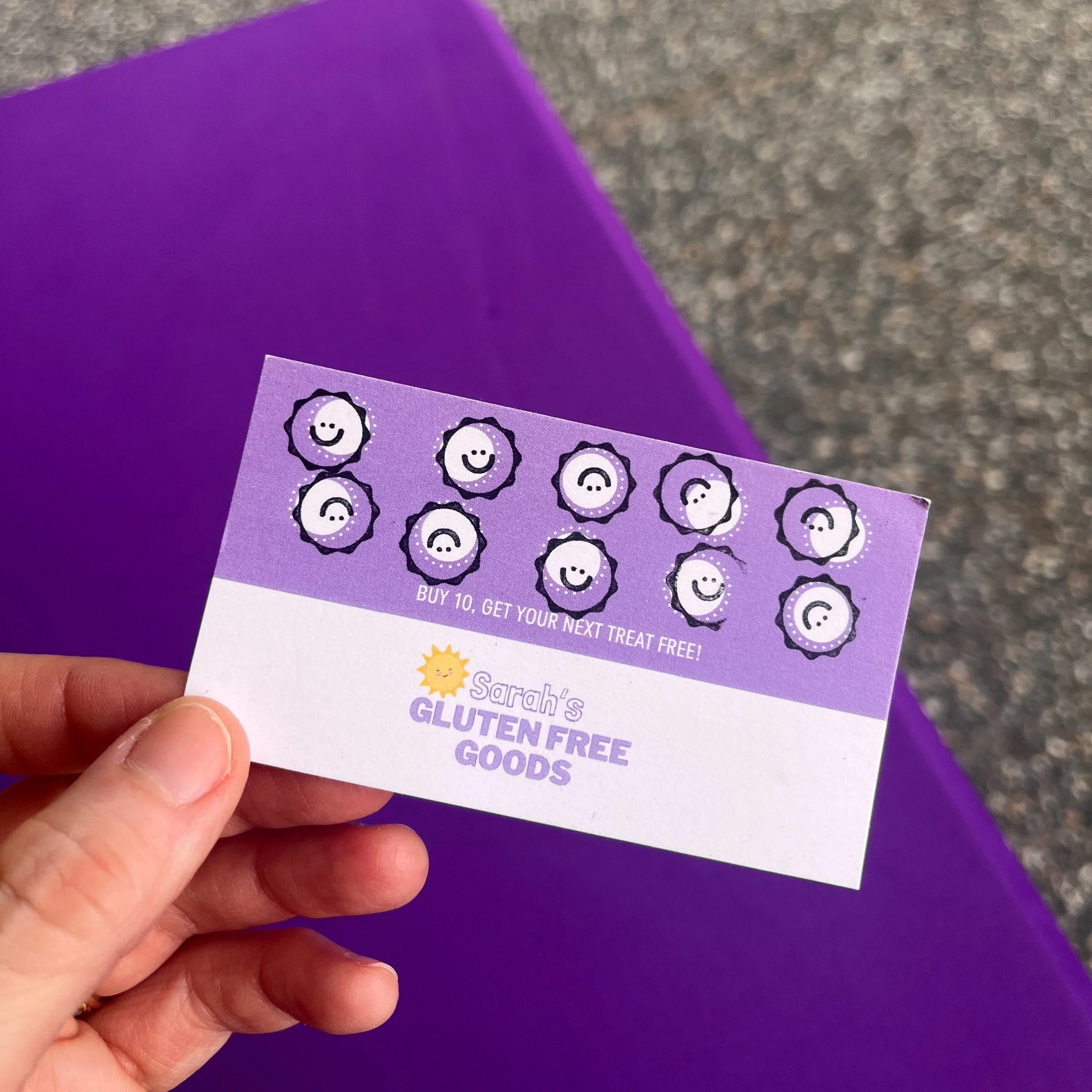 🤗 Don&rsquo;t forget to bring your reward stamp card with you when you come to the markets! Each item you buy goes towards getting one for FREE! If you tend to lose cards, have no fear, I have a very DIY &ldquo;filing cabinet&rdquo; of your cards or