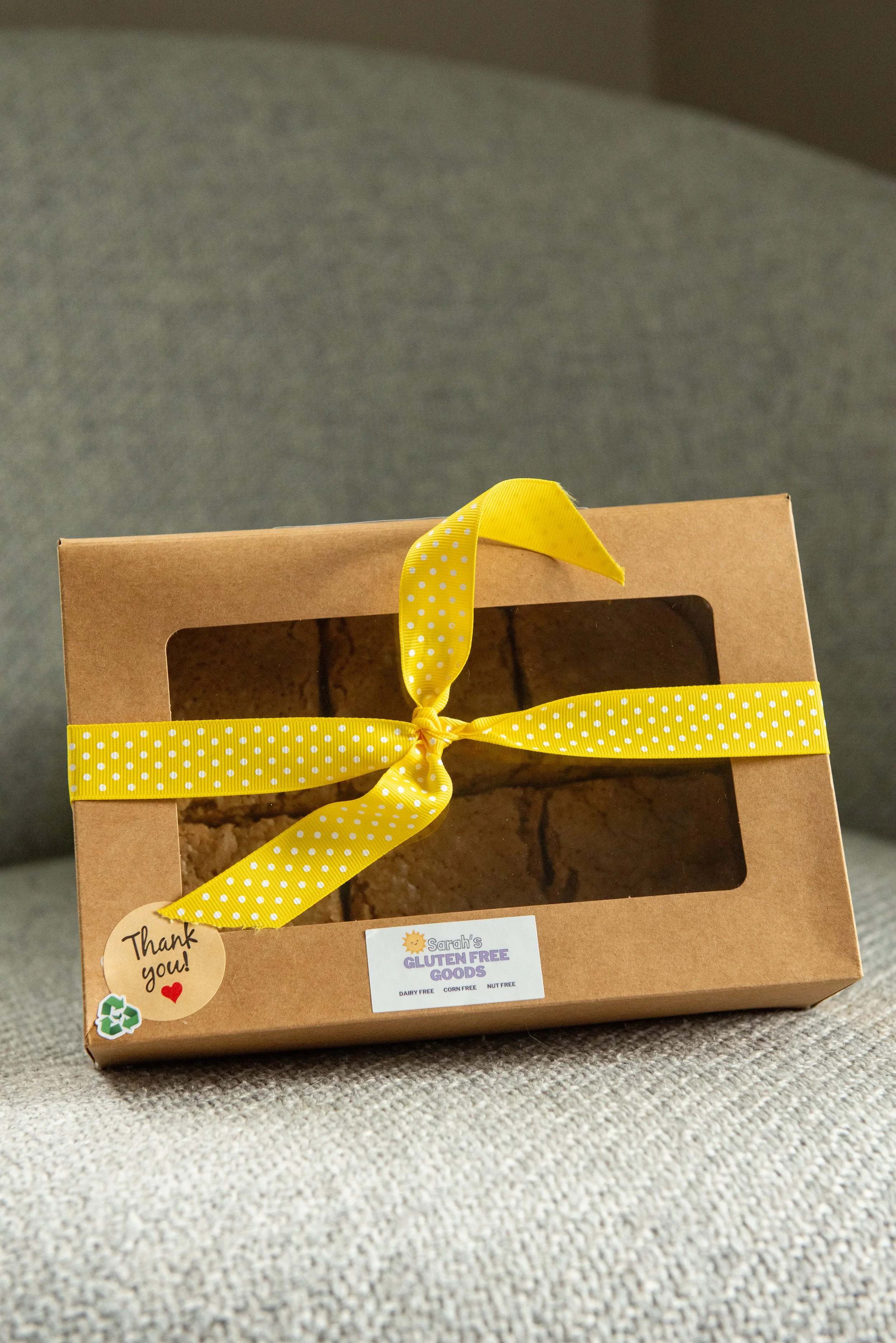 gluten free blondie brownie, dairy free blondie brownie, delicious blondie, massachusetts gluten free bakery, gift pack of blondies, gluten free gifting