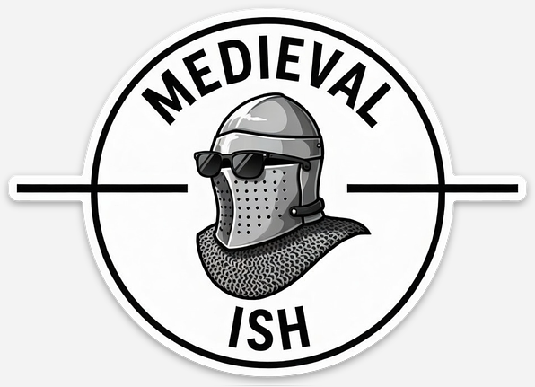 Medievalish Productions sticker logo