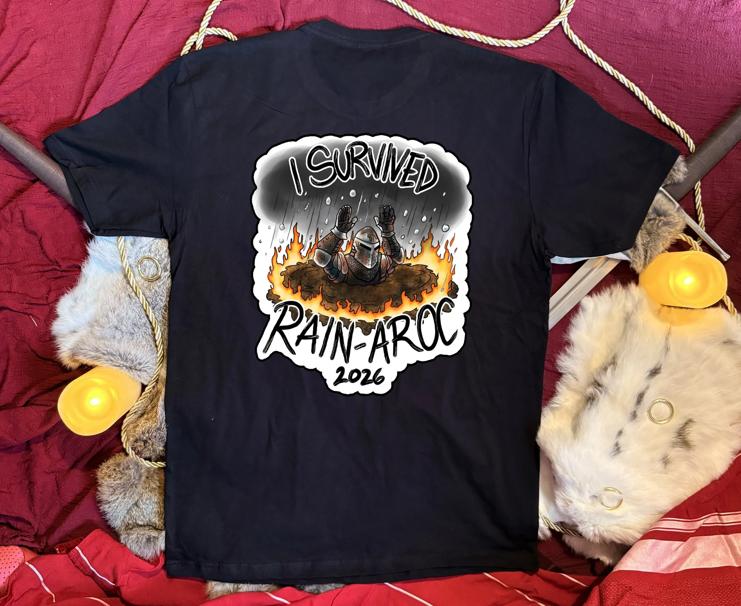 I Survived Rain-Aroc 2026 T-Shirt Men's