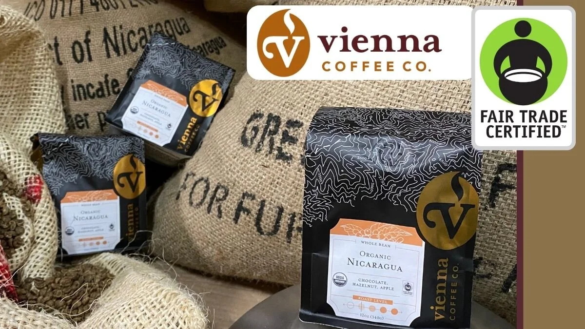 You will find the “Fair Trade Certified” seal on this and several other of our USDA Certified Organic Coffees.