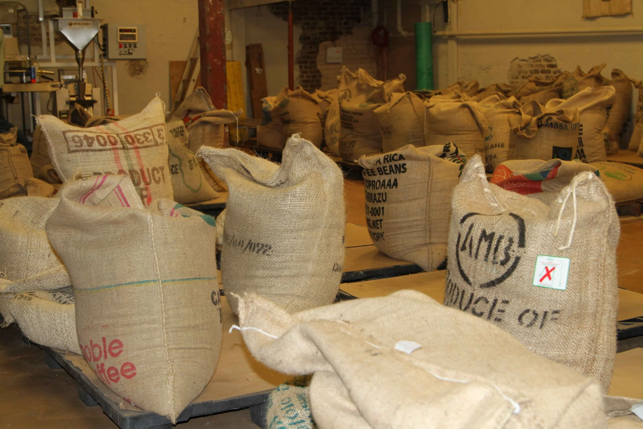 Green beans waiting to be roasted