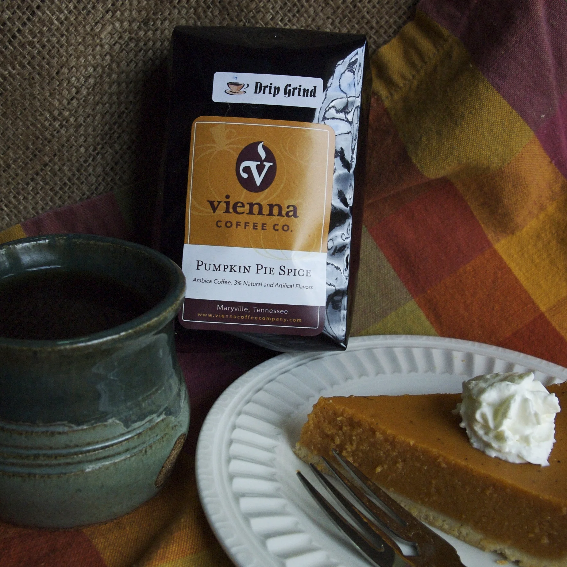 Vintage Vienna Coffee Company bags