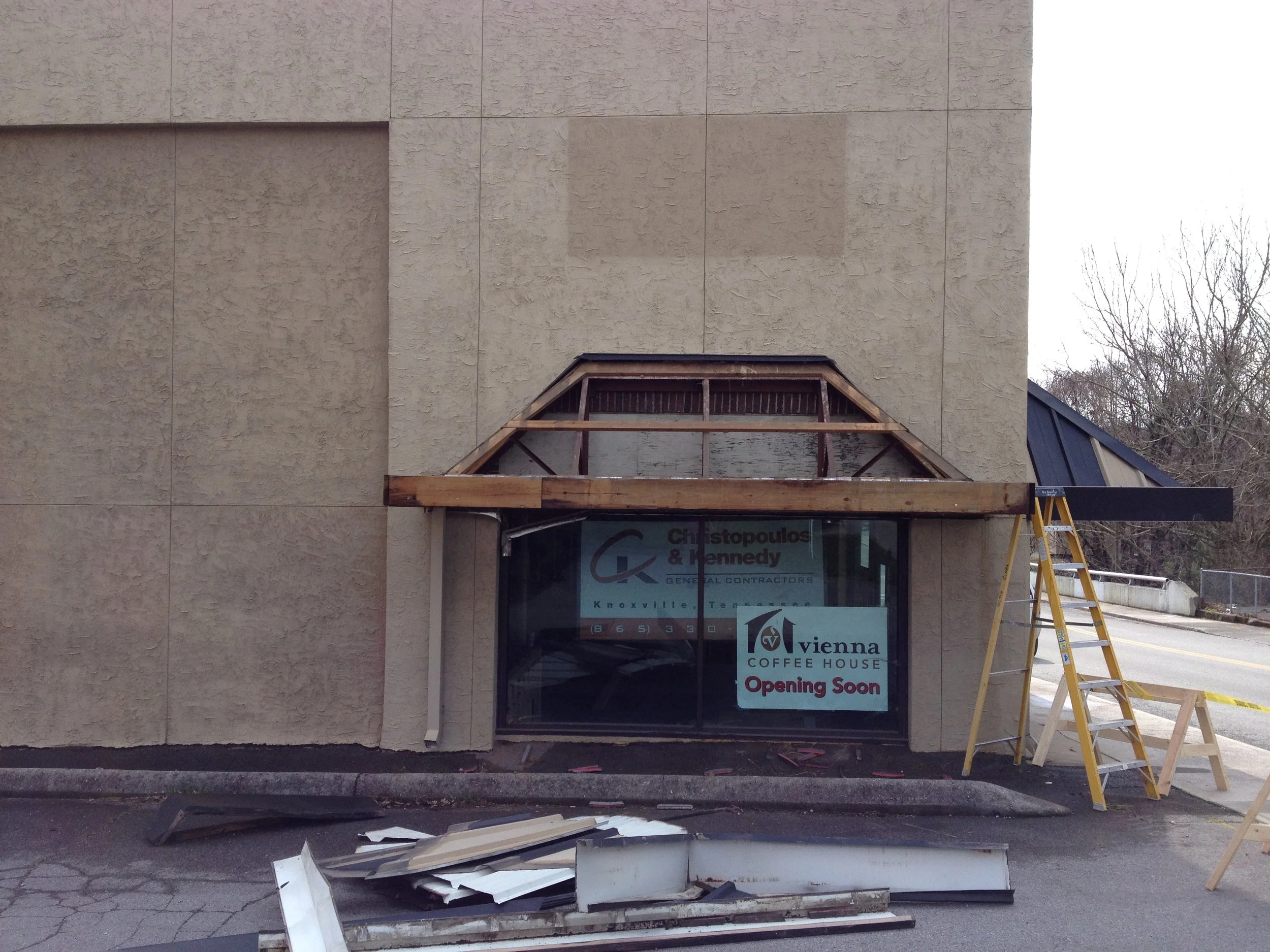 Construction at College St location