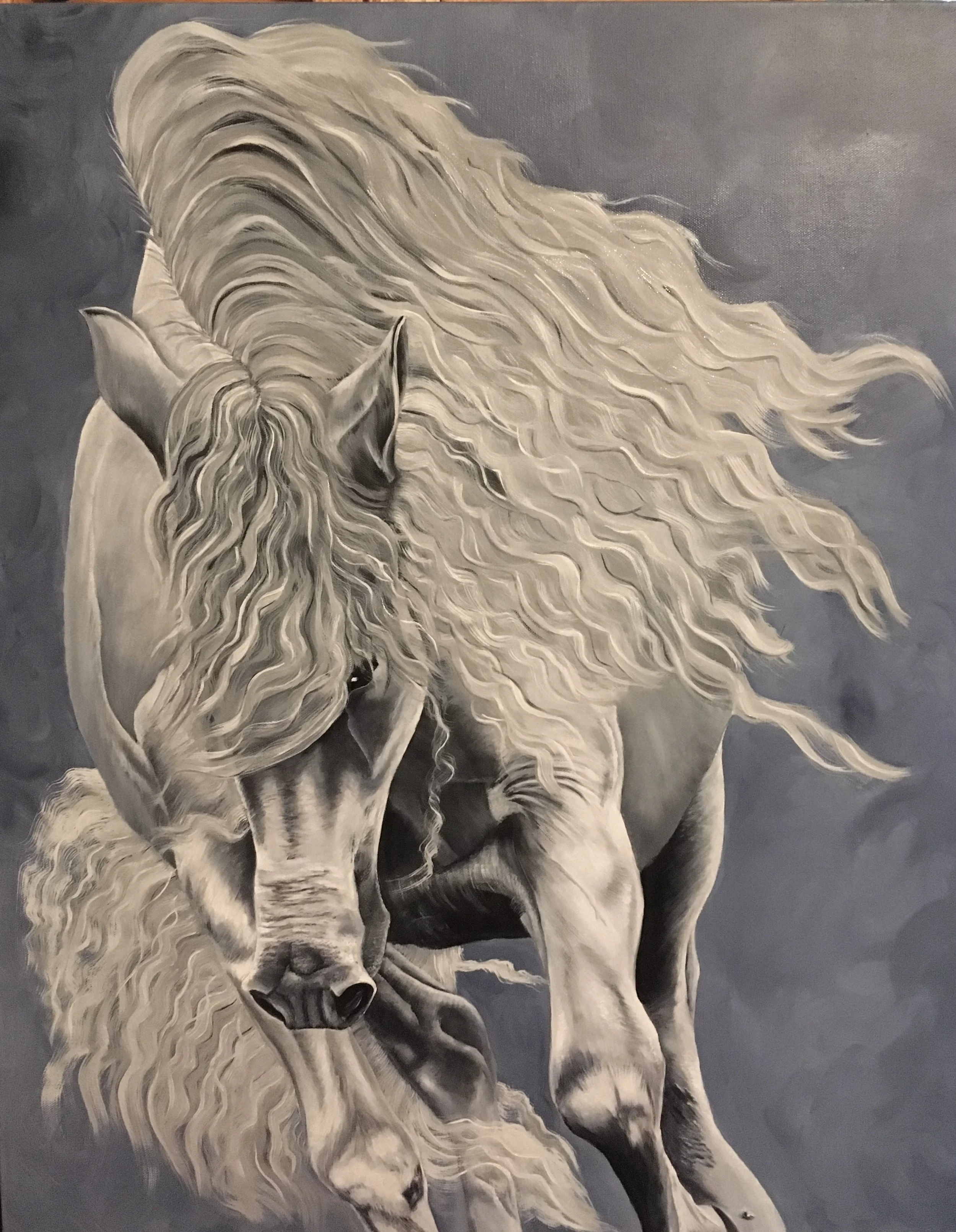 Intimidation  by  Chrisie Moret  Oil Painting.jpeg