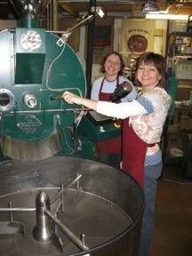 Missy and Melissa Roasting.jpg