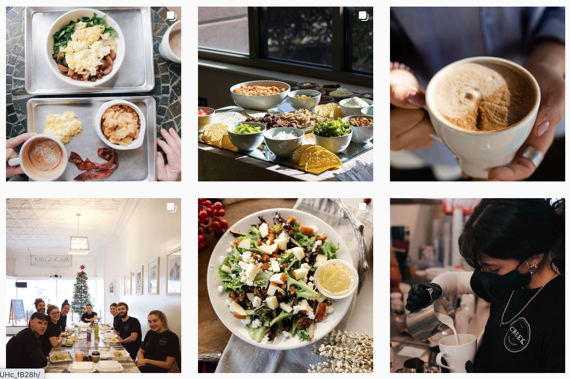 Photo credits:  The Creek Downtown’s Instagram Account