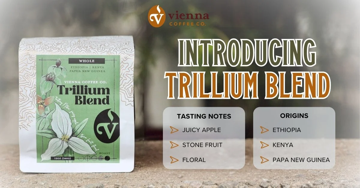 bag of Vienna Coffee Co's Trillium Blend