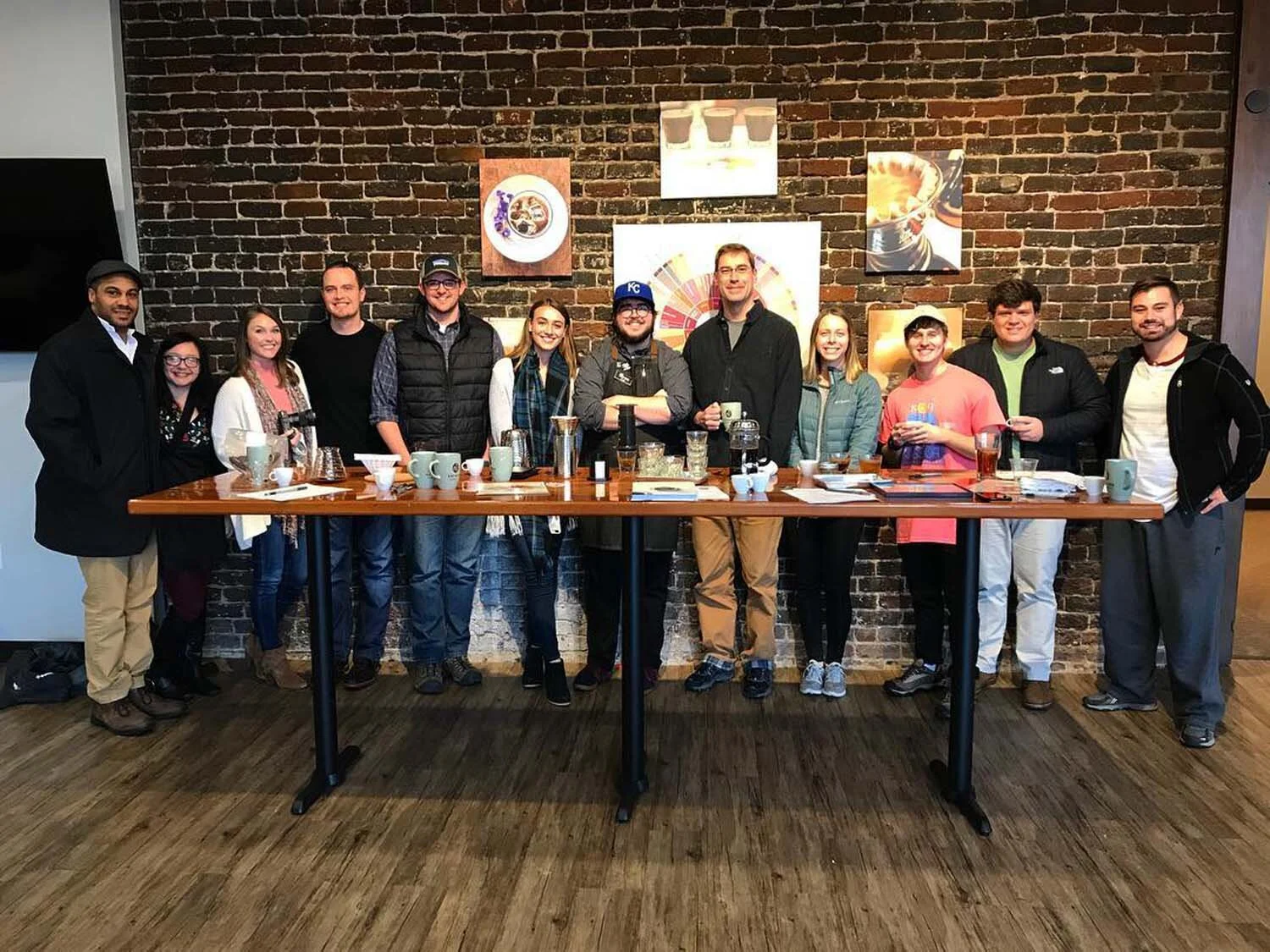 Coffee class at Regas