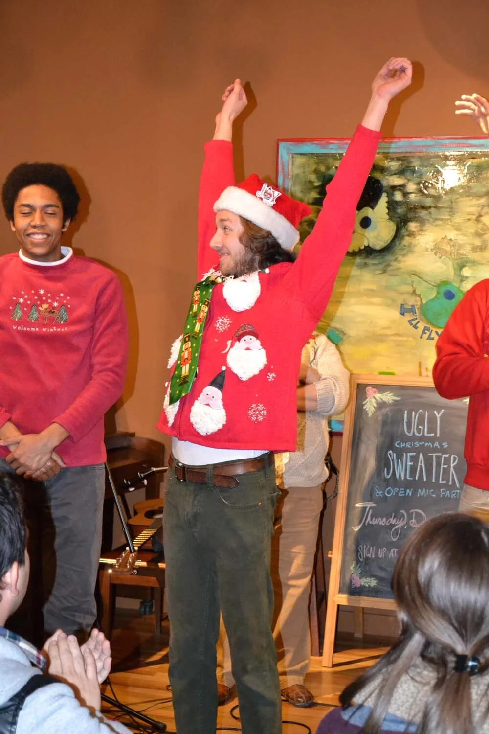 Ugly sweater contest!