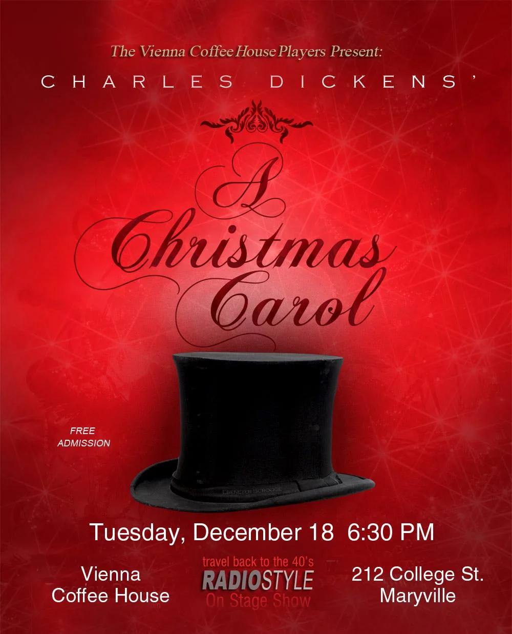 A Christmas Carol Radio Show