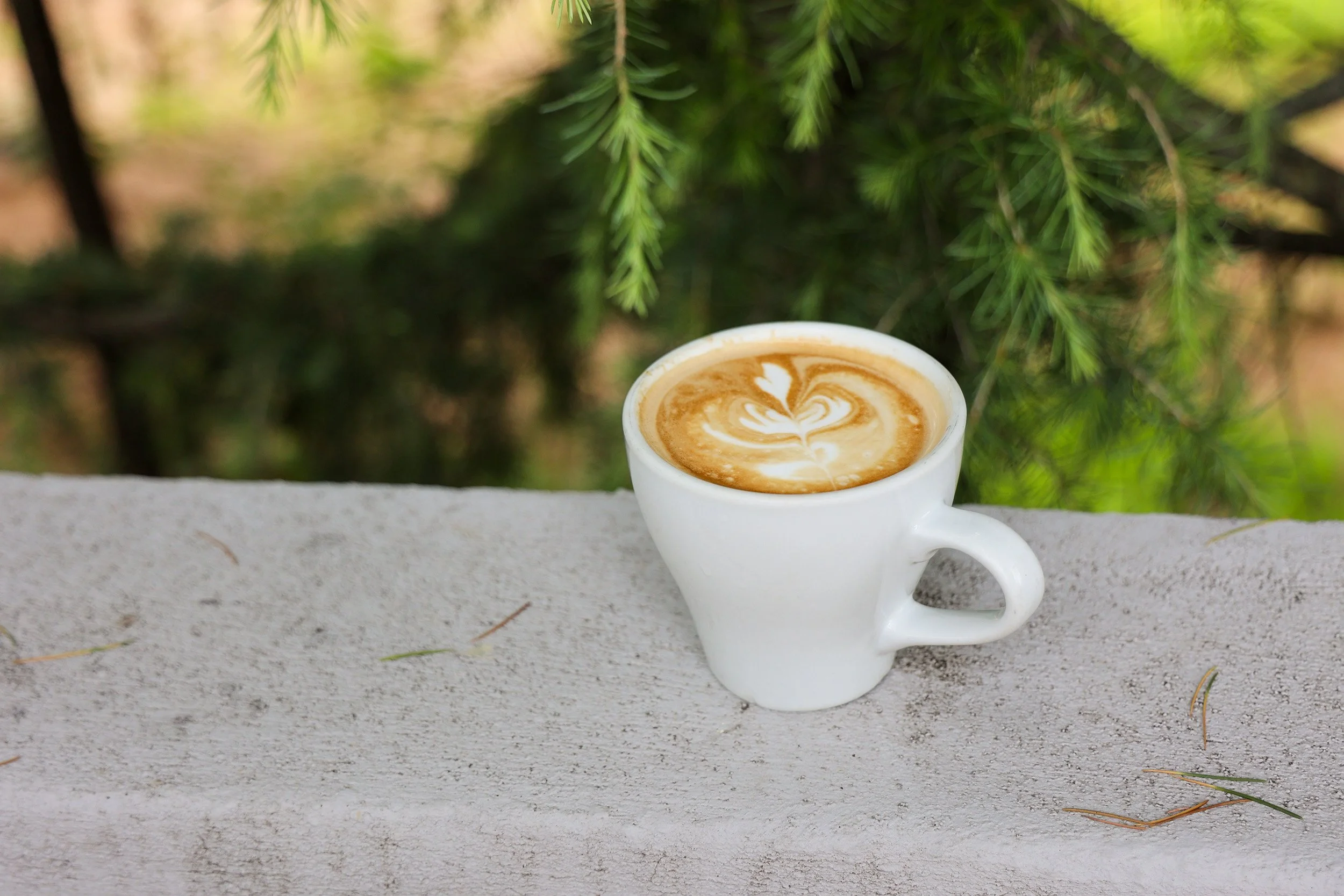 Peach Cobbler Latte