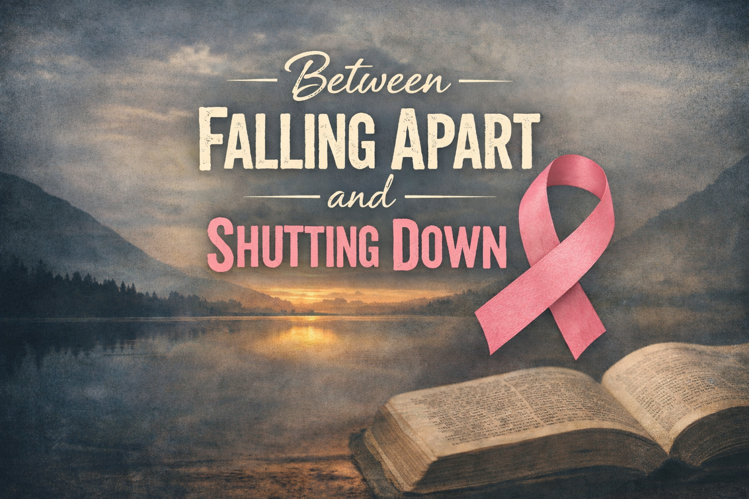 Between Falling Apart and Shutting Down